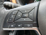 オーディオ操作用ステアリングスイッチ付き