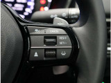 アダプティブクルーズコントロール設定スイッチ  予め設定した速度で定速走行。先行車に近づいたら、システムが先行車との距離や速度差を測定し、自動的に加減速。ちょうどいい距離でついていきます(^^)v
