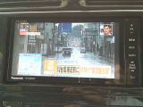 走行中TV映るので、助手席は飽き知らず。