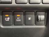【1500Wアクセサリーコンセント】消費電力1500Wまでの家電が使えます。キャンプやスポーツ・アウトドアでのアクティビティはもちろん、災害・停電の際に大活躍♪