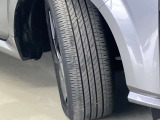 タイヤの残量は約5ミリです