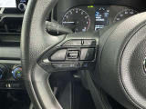 ステアリングスイッチ装備!運転しながら手元でオーディオの操作などができます。