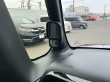サイドビューサポートミラーで視界を確保!!