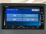 ナビ画面でもドライブレコーダー映像が確認できます。