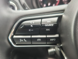ステアリングにオーディオのリモコンが装備されています!運転中でもハンドルから手を放すことなくオーディオの操作ができますね!
