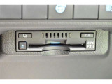 ETC車載器付きです。高速道路の料金所もスムーズに通過できます。
