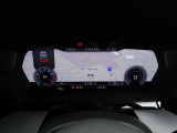 必要に応じてメーター内に地図や車両のインフォメーションなどを切り替え表示できるバーチャルコクピット