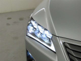 精悍な目つきのLEDヘッドランプを装備しております。