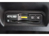 ETCビルトインタイプを装備!見た目もスマート♪高速道路の料金所も楽々通過♪
