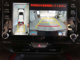 パノラミックビューモニター付!車両周辺を画像で安全確認することが出来ます!
