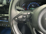 ステアリングスイッチ装備!運転しながら手元でオーディオの操作などができます。