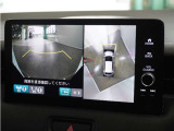 ◆フロントブラインドビュー◆車両前方に搭載したカメラで表示!発進時の安全確認にとても役立ちます。