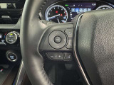 ステアリングスイッチ装備!運転しながら手元でオーディオの操作などができます。