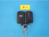 キーを取り出さずにドアを施錠&解錠。車の始動も可能です。
