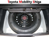スペアタイヤ装着車です。もしもの時に安心ですね。