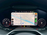 スマートフォンとAudiがダイレクトに。GoogleマップなどスマートフォンのコンテンツをMMIディスプレイで利用することができます。