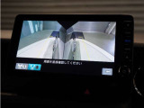 【バックカメラ】後退時も安心。リバース連動で画面が切り替わるのでとっても便利。