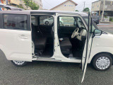 開口部ドアで乗り降り楽々☆