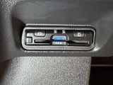 ETC車載機は内蔵タイプでスッキリしています