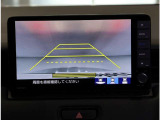 リアカメラは車庫入れの時などバックの見えない所をサポート。