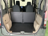 アイデア次第でいろいろな使い方ができる広くて使い勝手のいい荷室。