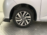 機敏さを引き立てる純正アルミ 165/65 R14 装着!