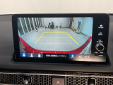 リアカメラ付で、後方をナビ画面で確認。車庫入れも安心です。もちろん、バックギアと連動しています。