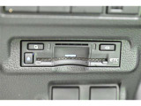 ETC車載器付きです。高速道路の料金所もスムーズに通過できます。