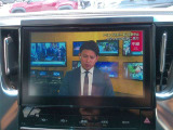 疲れを感じたら、車を止めてテレビを見ながら休憩してはいかがでしょう