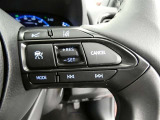 【便利装備】クルーズコントロールスイッチ☆希望の車速で定速走行する事ができます。高速道路を走る時に便利な機能です※設定速度には制限があります。