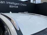 ルーフレール付き車なのでキャリアも簡単に取り付け可能