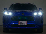 LEDヘッドライト(アダプティブドライビングビーム機能付)が搭載されており、遠くまで明るく均一に照らし、高速道路等での安心感が向上しております。