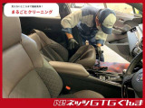 【洗浄項目】フロントシート、リヤシート、ドア、ドアトリム、ヒンジ、フロント・リヤ・サイドガラス内部、フロアカーペット、インパネ、コンソール、フロアマット、トランク
