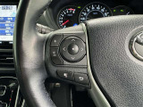 ステアリングスイッチ装備!運転しながら手元でオーディオの操作などができます。