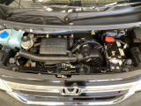 ホンダスタッフがしっかり整備して保証付きにてお渡し致します。エンジンルーム&室内ルームともにクリーニング済みで清潔です。快適なドライブをお楽しみください。