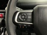 【オーディオリモコンスイッチ】ステアリング左に装備!運転中、視線をそらさずに選曲・ボリューム調整が可能に!