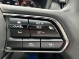 【 MRCC 】ミリ派レーダーで前方の走行車との車間距離を認識。0から100km/hの範囲で、自動追従走行を可能にしています。
