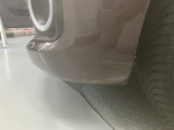 フロントバンパーにキズあります。