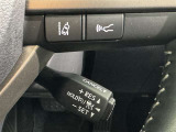 クルーズコントロール機能が付いています。 速度を設定するとアクセルを踏まなくても一定の速度で走ることができます。  高速道路ではとても便利な装置なんです。
