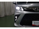 LEDライト装着で夜間走行も安全!前方だけでなく左右方向へも広範囲に照らすことができますので安心です!