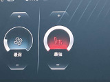 前席は3段階のシートヒーター!