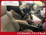 【洗浄項目】フロントシート、リヤシート、ドア、ドアトリム、ヒンジ、フロント・リヤ・サイドガラス内部、フロアカーペット、インパネ、コンソール、フロアマット、トランク