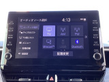 トヨタ純正ディスプレイオーディオを搭載しています。