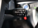 アダプティブクルーズコントロール!設定速度で走るだけでなく前車に追従し加減速も自動で行います!高速道路等の運転時にドライバーへの負荷を軽減します!