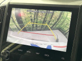【バックカメラ】駐車時に後方がリアルタイム映像で確認できます。大型商業施設や立体駐車場での駐車時や、夜間のバック時に大活躍!運転スキルに関わらず、今や必須となった装備のひとつです!