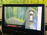 【パノラミックビューモニター】専用のカメラにより、上から見下ろしたような視点で360度クルマの周囲を確認することができます☆縦列駐車や幅寄せ時に活躍してくれます♪