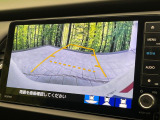 【バックカメラ】駐車時に後方がリアルタイム映像で確認できます。大型商業施設や立体駐車場での駐車時や、夜間のバック時に大活躍!運転スキルに関わらず、今や必須となった装備のひとつです!