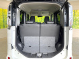 普段のお買い物や通勤、送迎等に十分な荷室スペースを確保しております。セカンドシートを倒すと、大きな荷物の積載も可能です♪