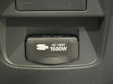 【1500Wアクセサリーコンセント】消費電力1500Wまでの家電が使えます。キャンプやスポーツ・アウトドアでのアクティビティはもちろん、災害・停電の際に大活躍♪