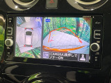 【アラウンドビューモニター】専用のカメラにより、上から見下ろしたような視点で360度クルマの周囲を確認することができます☆死角部分も確認しやすく、狭い場所での切り返しや駐車もスムーズに行えます。